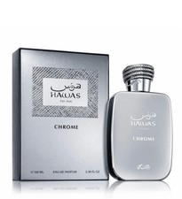 HAWAS Chrome Rasasi 3.38 oz/100ML Eau de Parfum Spray Men New Launched  picture