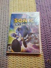 Sonic Unleashed Nintendo Wii  Game 2009 Sealed Original Plastic NEW Never Opened picture