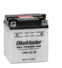BikeMaster Standard Battery 12N5.5A-3B fits Yamaha RD400/RD250/RD350/RD125 picture