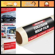 Clear Self-Adhesive Crash Wrap Film 36