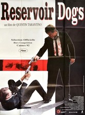 Original 1992 Cannes French Reservoir Dogs Movie Poster picture