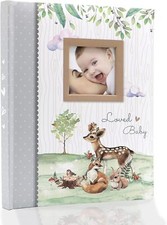 First 5 Years Baby Memory Book 76 Colourful Illustrated Keepsake Journal Page... picture