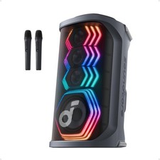 soundcore Rave 3S AI Party Speaker with 2 Wireless Microphones, 200W Sound picture