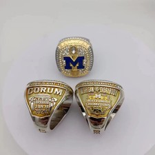 NCAA 2024 Michigan Wolverines Championship Ring Size 13 picture