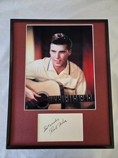 Rick Nelson Signed Photo Framed 11x14 Display Ricky picture