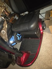 Pride Victory 3-Wheeled Mobility Scooter Red with Basket and Swivel Seat picture