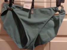 ELSE MILOS CLASSIC BIKINI BOTTOMS IN SEAGLASS GREEN  SIZE 10/12   NEW picture