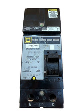 SQD Q221200AC Circuit Breaker 200A 2P 240V 1PH I=Line 200 Amp 240 Volt Used picture