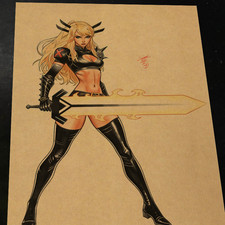Magik X-Men Art Print Signed 8.5x11 | Art by Keyeske picture