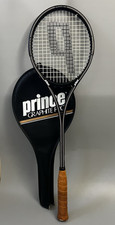 Vtg 1986 Prince Graphite Pro Tennis Racquet Series 90 With Original Cover picture