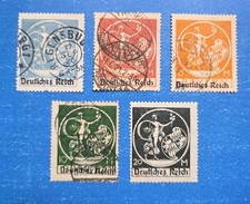 Bavaria Stamps, Scott 271-275 Mix picture