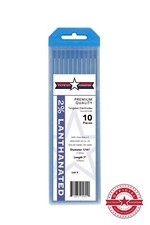 2% Lanthanated TIG Welding Tungsten Electrodes 1/16” Blue EWLa-2 Free Quick-Ship picture