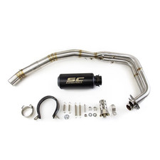 Full System Exhaust Muffler Header Pipe For Kawasaki Z400 Ninja 400 2017-2024 picture