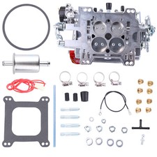 4 Barrel Carburetor Fit for Edelbrock Performer Series 600 CFM Electric Choke picture