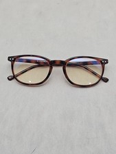 EUC Gamma Ray Optics OG-010-TOR1 Tortoise Slim Vintage Blue Light Glasses picture