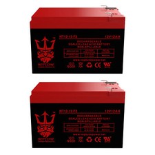 INVACARE LYNX L-3, L-4 Sitting Scooter 12v 12ah Neptune Power Battery 2 Pack picture