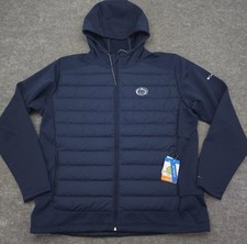 Columbia Penn State Nittany Lions Jacket Omni-Shield Hooded Mens Size 2XL picture