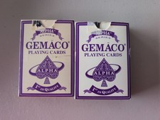 Gemaco - 2 Used Decks of Cards Used In The Harrah’s Casino picture