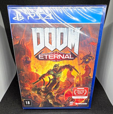 Bethesda DOOM Eternal PS4 Multiplayer Shooter Rated 18 PAL Doom Series picture