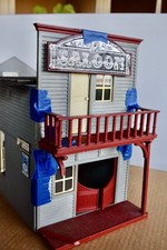 Vintage Pola LGB #1802 NEALS HORSE SALOON W. Germany 1802 Model TRAIN LAYOUT picture