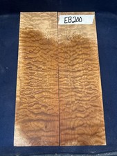 thermally modified quilted maple guitar top/ drop top 1/4 in thin book matched picture