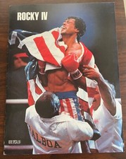 ROCKY IV Original Vintage 1985 Movie Program Sylvester Stallone picture