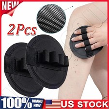 2Pcs Dead Skin Remover Body Scrubber Removal Smooth Skin Exfoliating Gloves picture