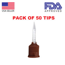 DENTAL BROWN TIPS(1:1) FOR KURARAY PANAVIA CEMENT 50/BAG picture