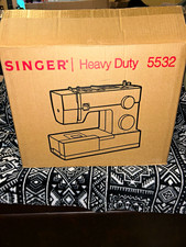 SINGER Heavy Duty 5532 Mechanical Household Sewing Machine Free Arm Portable picture