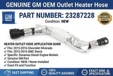 23287228 GM OEM 2015-2016 SILVERADO SIERRA 6.6 DURAMAX OUTLET HEATER HOSE NEW  picture