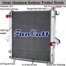Aluminum Radiator For 2003-2010 DODGE RAM 2500 3500 5.9L 6.7L L6 Cummins Diesel picture