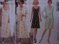 4391 Vintage Butterick SEWING Pattern Misses EASY Dress UNCUT OOP SEW picture