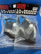 2-Liquid Force Season Extender 1.5 mm Neoprene Booties Size Small (5-7) picture