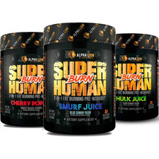 ALPHA LION SUPERHUMAN BURN 2-in-1 Fat Burning Pre-Workout Performance 21 Serving picture