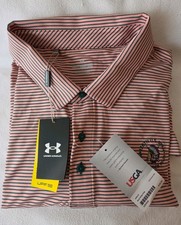NWT 3XLARGE Adidas Performance USGA Shinnecock Hills Polo MSRP $88 picture