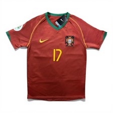 Cristiano Ronaldo CR7 Portugal 2006 World Cup Jersey | Retro Portugal Kit | Mens picture