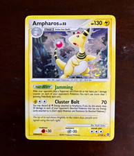 Pokémon Ampharos 1/132 Secret Wonders Reverse Holo Rare 130 HP Stage 2 Eng picture