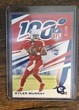2019 Panini Chronicles - NFL 100 Kyler Murray #3 Blue /99 (RC) picture