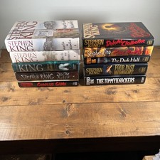 Stephen King -All 1st Edition HC/DJ Lot Of 10 Books picture