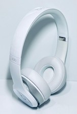 Beats Solo WIRED  White On-Ear Headphones 3.5mm Clean Sound Tested picture
