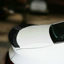 Universal Rear Trunk Spoiler Lip Wing Painted Black Adjustable For Car Sedan picture