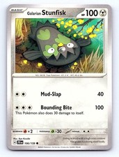 Galarian Stunfisk 106/159 Common Journey Together Pokemon Near Mint picture