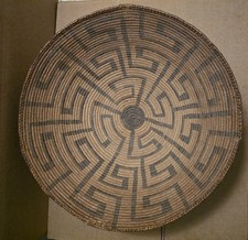1890s Antique Native American Big Basket Papago or Pima picture