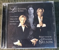 Matthew Gunnar Nelson, Like Father Like Sons Music CD, Signed, picture