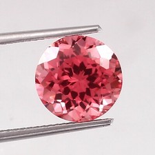 AAA 10x10 MM Natural Ceylon Padparadscha Sapphire Loose Round Gemstone Cut picture
