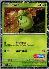 Smoliv 023 Cosmic Holo Promo Scarlet & Violet Promo Pokemon Near Mint picture