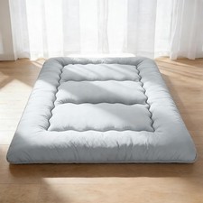 4-Inch Floor Mattress,Japanese Tatami Futon Mattress w/Removable Cover,Roll Up picture