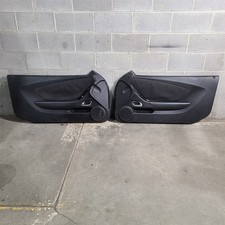 10-15 Camaro Ss Interior Door Trim Panels Cloth Inserts Lh Rh Pair Aa7494 picture