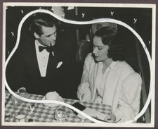 CARY GRANT & FAY WRAY Romantic Candid Hollywood Party 1939 Celebrity Photo J1352 picture