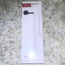 Pfister Rancho 18 in Matte Black Wall Mount Towel Bar Metal BTB-RCH1B picture